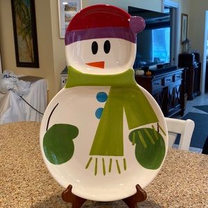 Snowman ⛄️ Platter